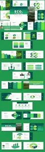 Ecogreen Environmental Infographic Powerpoint
