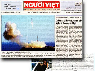 Báo Người Việt California - Nguoi Viet News in California August 26 2009