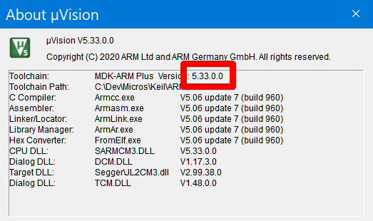 keil mdk arm 5.22 legacy support.7z download