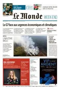 Le Monde du Samedi 24 Août 2019