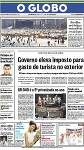 Jornal O Globo - 28 de dezembro de 2013 - Sábado