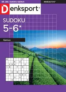 Denksport Sudoku 5-6 genius N.266 - 6 Oktober 2023