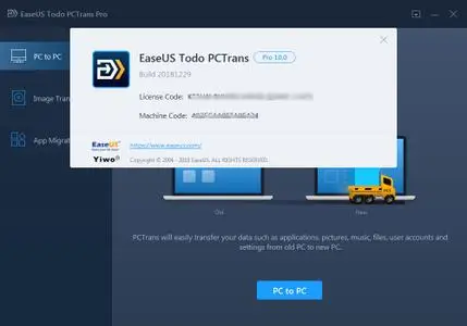 EaseUS Todo PCTrans Professional 10.0 Build 20181229