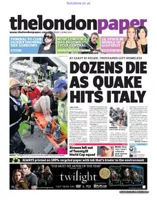 The London Paper 6 April 2009