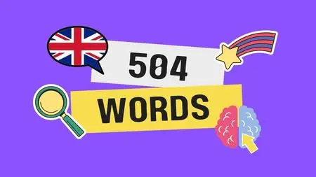 English Vocabulary: 504 Essential Words through 7 stages