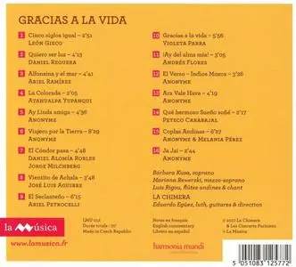 La Chimera, Eduardo Egüez - Gracias a la vida (2018)