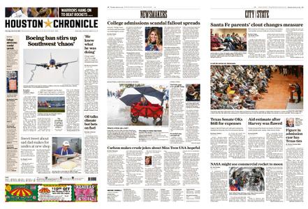 Houston Chronicle – March 14, 2019