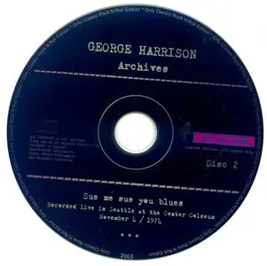 George Harrison - Sue Me Sue You Blues. Live In Seattle 1974 (2003)