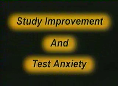 Gerald Kein - Study Improvement And Test Anxiety