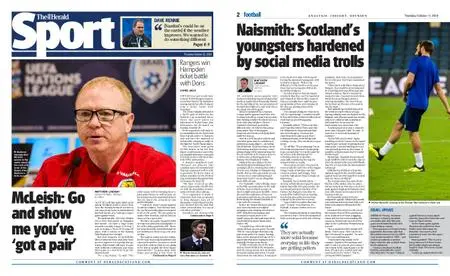 The Herald Sport (Scotland) – October 11, 2018