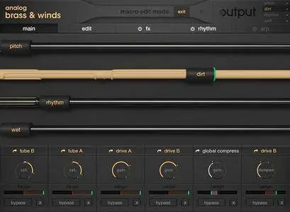 Output Analog Brass and Winds v1.0.1 KONTAKT