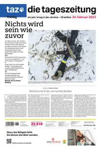 taz die tageszeitung  - 24 Februar 2023