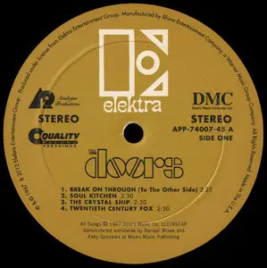 The Doors - The Doors {Analogue Productions} Vinyl Rip 24/96 