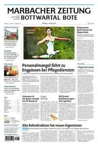 Marbacher Zeitung - 15. Januar 2018