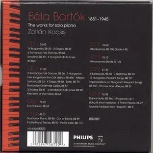 Bela Bartok - Complete Solo Piano Works - Zoltan Kocsis