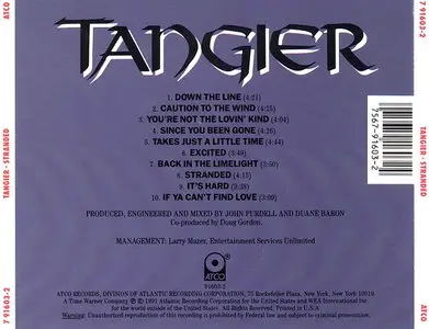 Tangier - Stranded (1991) [USA 1st Press]