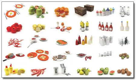 3D Models Food & Groceries of Dosch