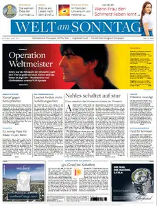 Die Welt am Sonntag 08 Juni 2014