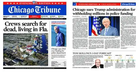 Chicago Tribune Evening Edition – October 12, 2018