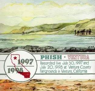 Phish - Ventura (2013) {6CD Box Set + Bonus CD, JEMP Records CD49769 rec 1997-1998}