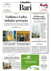 la Repubblica Bari - 14 Novembre 2019
