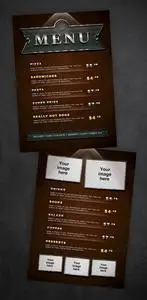 Elegant Menu Flyer 548333766