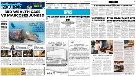 Philippine Daily Inquirer – October 26, 2019