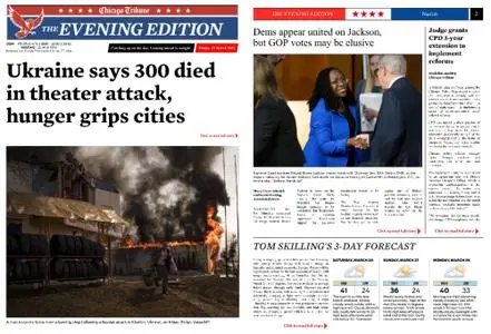 Chicago Tribune Evening Edition – March 25, 2022