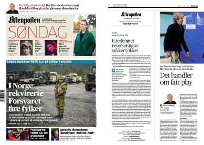 Aftenposten – 14. oktober 2018