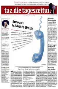 Tageszeitung TAZ vom 04 Maerz 2014