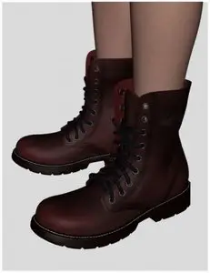 Daz3D - Cute3D Combat Boots