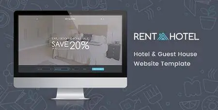 ThemeForest - Rent a Hotel v1.0 - Hostel & Guest House Booking Website PSD Template - 14646422