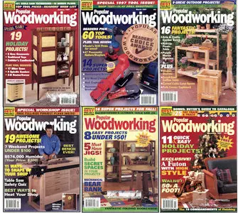 Popular Woodworking Full Year Collections 1997