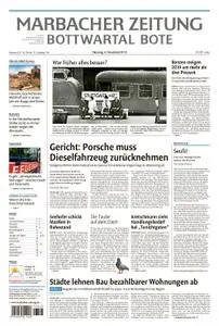 Marbacher Zeitung - 06. November 2018