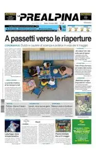 La Prealpina - 18 Aprile 2020
