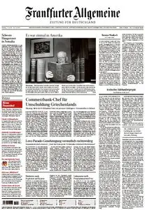 Frankfurter Allgemeine Zeitung vom 12 Juli 2011