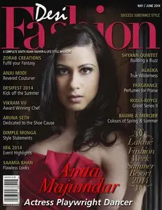 Desi Fashion Magazine – May/June 2014