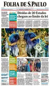 Folha de São Paulo - 9 de fevereiro de 2016 - Terça