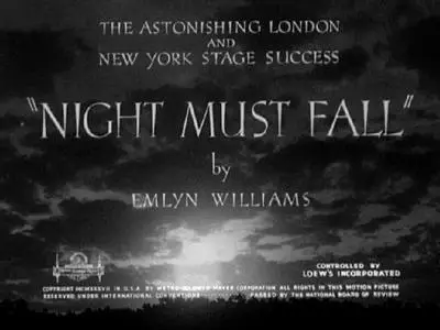 Night Must Fall (1937)