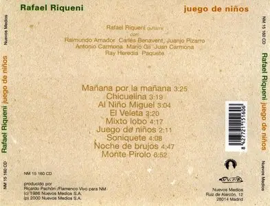 Rafael Riqueni – Juego de niños (2000)