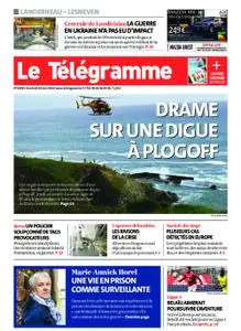 Le Télégramme Landerneau - Lesneven – 20 mai 2022