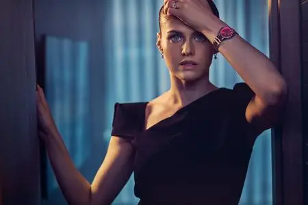 Alexandra Daddario and Madelyn Cline - TAG Heuer campaign 2024