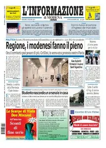 INFORMAZIONE DI MODENA DELL 11 MAGGIO 2010