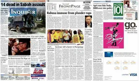 Philippine Daily Inquirer – March 02, 2013