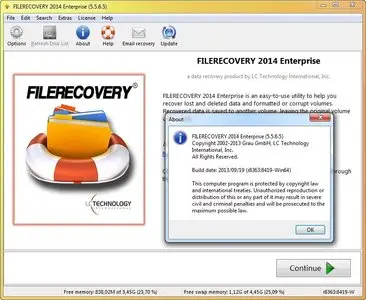 LC Technology FILERECOVERY 2014 Enterprise 5.5.6.5