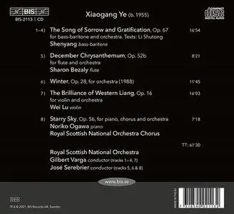 Gilbert Varga, José Serebrier, Royal Scottish National Orchestra - Xiaogang Ye: Winter (2021)