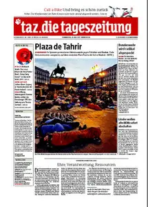 Tageszeitung TAZ vom 19 Mai 2011
