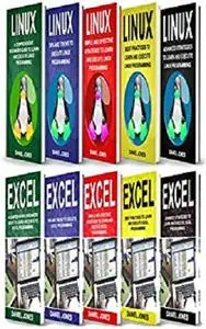 Programming for Beginners: 10 Books in 1- 5 Books of Linux programming+ 5 Books of Excel programming