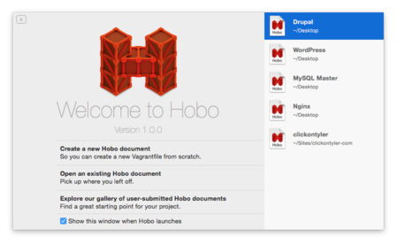 Hobo 1.1.4 MacOSX