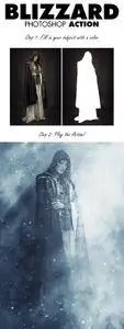 GraphicRiver - Blizzard Photoshop Action